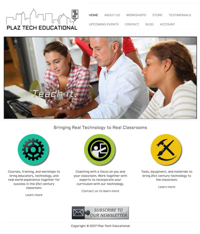 Plaz Tech's Website